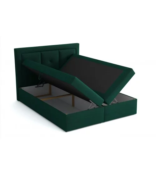 Nowoczesne łóżko tapicerowane Moden Plus Box
