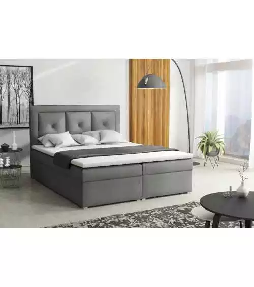 Nowoczesne łóżko tapicerowane Moden Plus Box