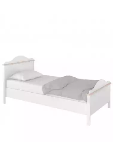 Łóżko z materacem bonellowym Luna LN-08