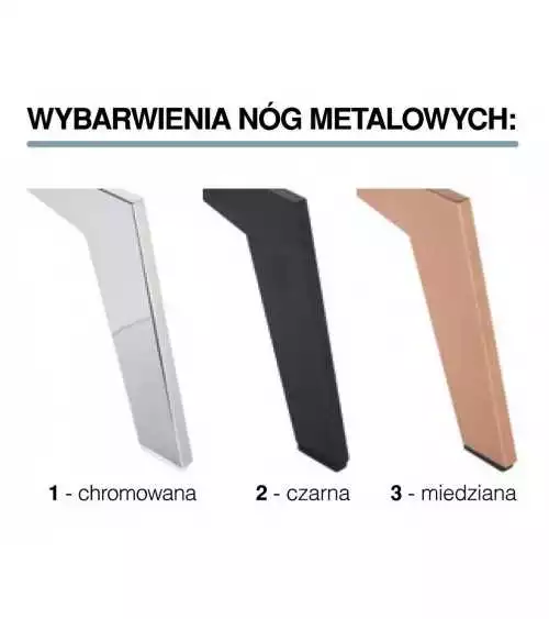 Narożnik skórzany z funkcją spania modułowy Lino
