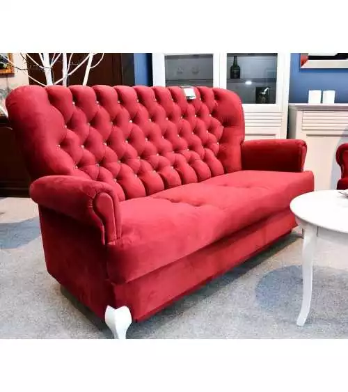 Komplet klasycznych mebli Antonio Sofa III i dwa fotele