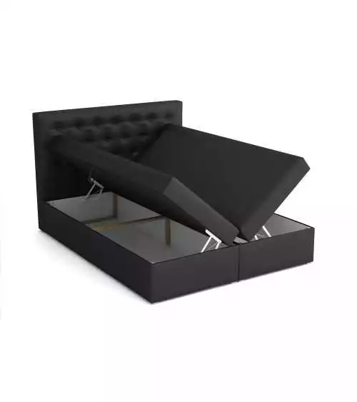 Nowoczesne łóżko tapicerowane Pik Box