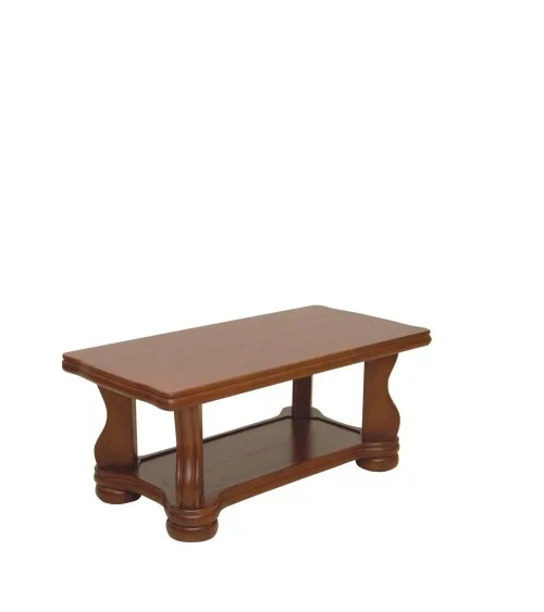 Drewniany stolik kawowy klasyczny do salonu Ł-3
