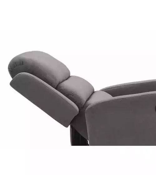 Fotel z funkcją relaks elektryczny Pegaz Velvet