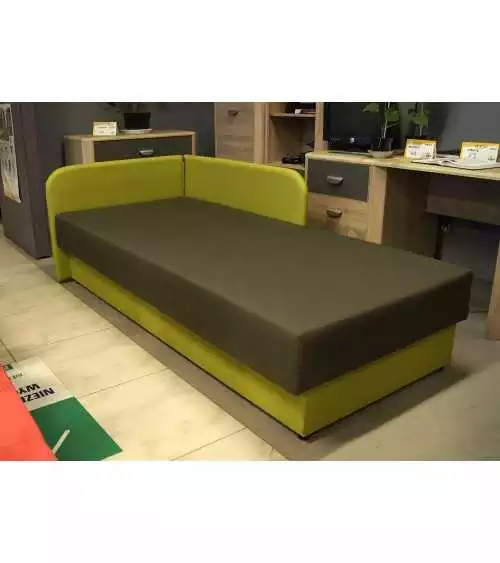 Łóżko Tapczan pod wymiar z pojemnikiem Gienia