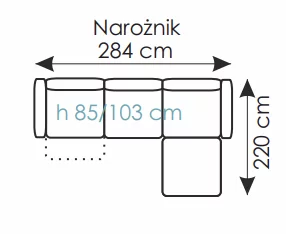 narożnik molly aek